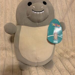 Squishmallows HugMees Justin the Shark Plush 10–11” NWT
